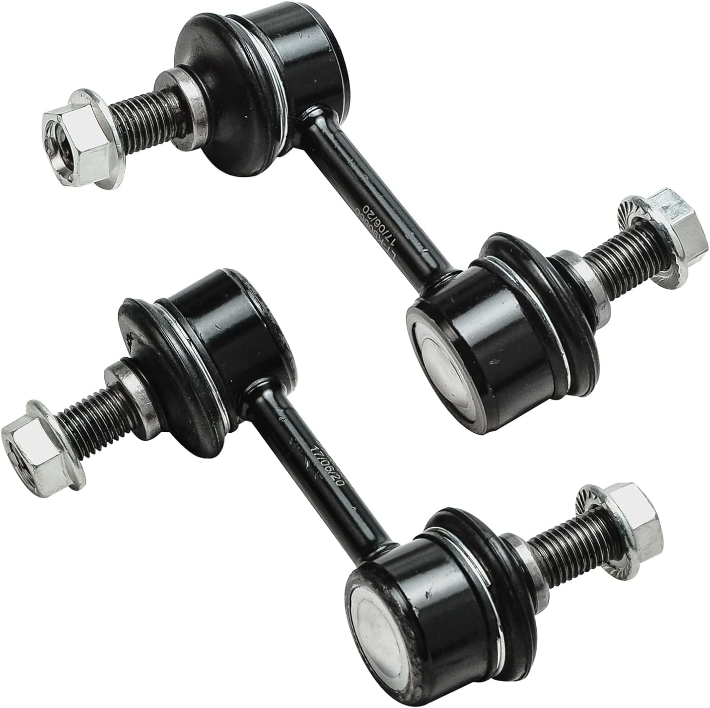 Detroit Axle - 8pc Front End Suspension Kit for Acura 2004 2005 2006 TL, 2 Upper Control Arms with Ball Joints 2 Stabilizer Sway Bars 4 Outer Inner Tie Rods Replacement