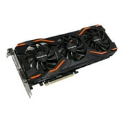 Gigabyte GV-N1080WF3OC-8GD GeForce GTX 1080 Graphic Card - 1.66 GHz Core - 1.80 GHz Boost Clock - 8 GB GDDR5X - PCI Express 3.0 x16 - 256 bit Bus Width - Fan Cooler - OpenGL 4.5, DirectX 12 - 3 x Disp