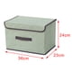 thumbnail image 4 of Caja de almacenamiento con tapa Caja de almacenamiento plegable de almacenamiento para juguetes, libros, armario, mitorio, L verde Baoblaze contenedor de almacenamiento con tapa, 4 of 7