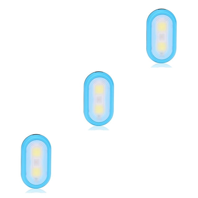 Greeniant Mini luces nocturnas portátiles Linternas multicolores Led con pilas con clips a prueba de agua para el dormitorio Sala de estar Azul Type1 NO1 Greeniant CBP213922