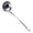 Soup Ladle, variant on Ludlz 1/2PCS Slotted Spoon and Soup Ladle Set Stainless Steel Thickening Long Handle Soup Spoon Cooking Skimmer Kitchen Cooking Utensils for Hotpot Scooping Sauce Serving