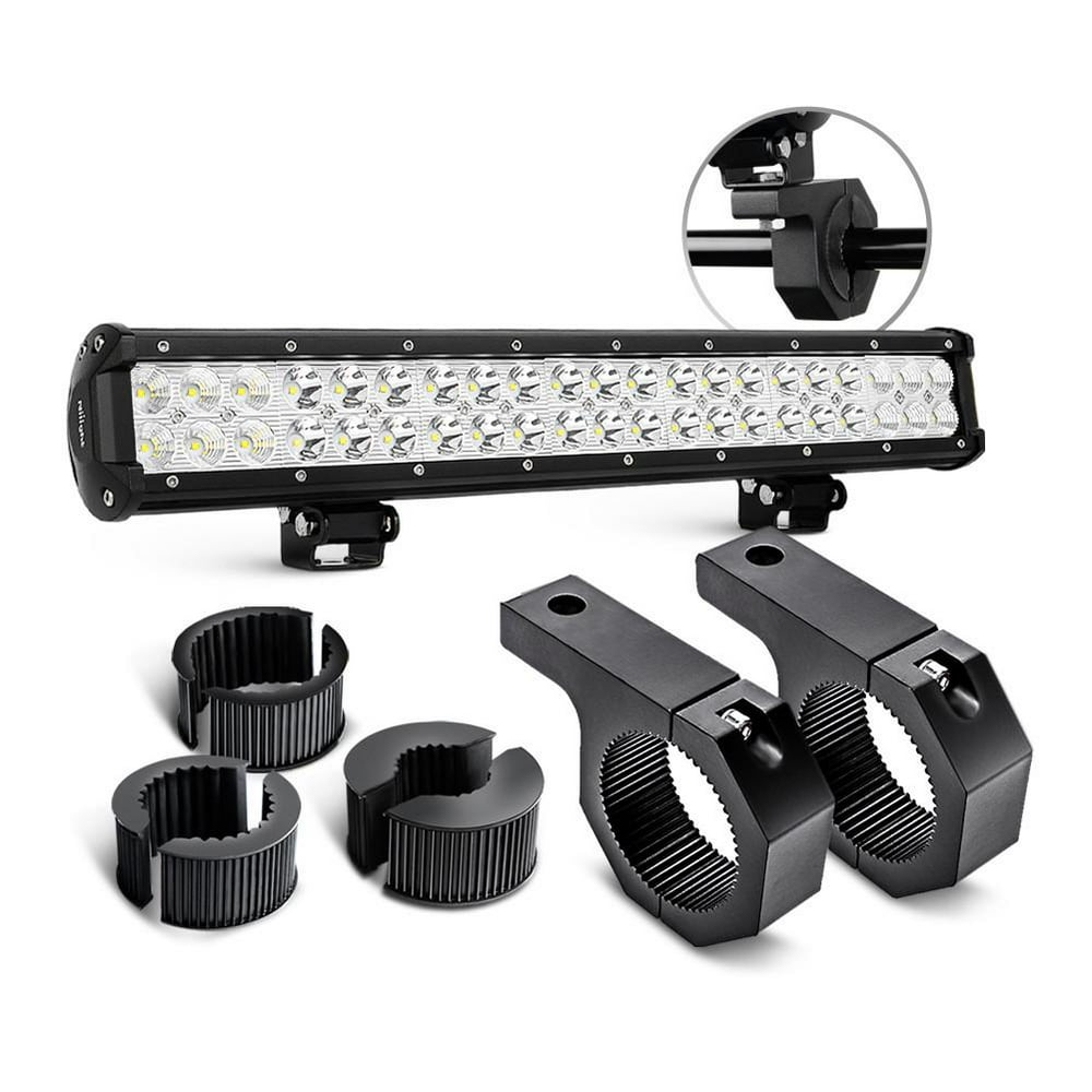 Nilight 20 Inch 126W Spot Flood Combo LED Light Bars Off Road Driving