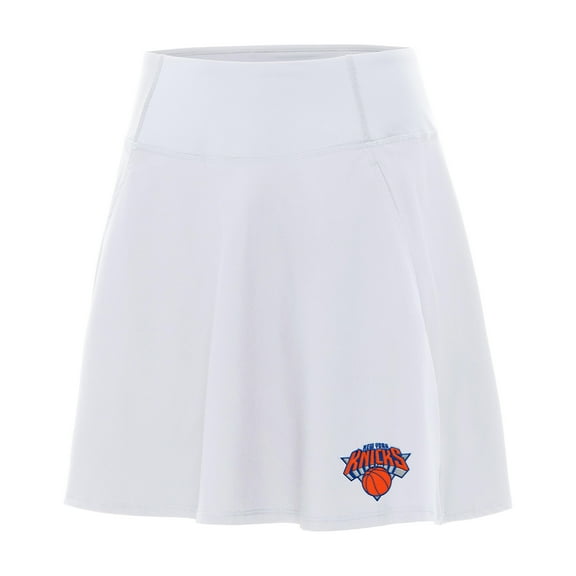 Women's Antigua White New York Knicks Chip Skort