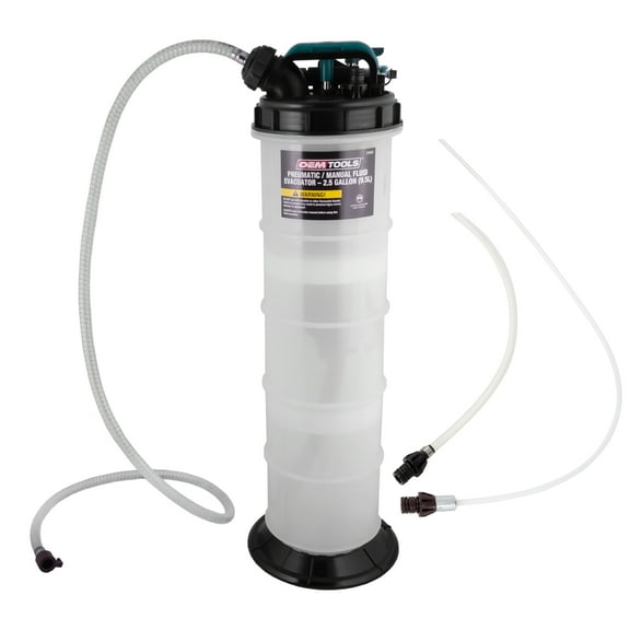 OEMTOOLS 24938 Pneumatic/Manual Fluid Extractor 2.5 Gallon (9.5L)