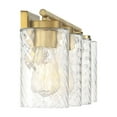 thumbnail image 5 of Trade Winds Raymond 4-Light Bathroom Vanity Light in Natural Brass, 5 of 5