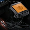 thumbnail image 2 of Vggrvlo Car Heater 12V Portable Car Heater that Plugs into Cigarette Lighter Heat Up 200 Square Feet Defroster for Car Windshield with Suction Holder for Vehicle,Car,SUV, 2 of 9