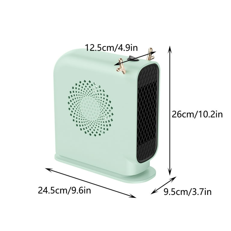 Vikakiooze Space Heaters for Indoor Use, Fast Heating Electric Heater Fan  Mode and Adjustable Thermostat, Auto Safety Shut-Off System, Quiet and  Portable for Office Bedroom Use - Walmart.com
