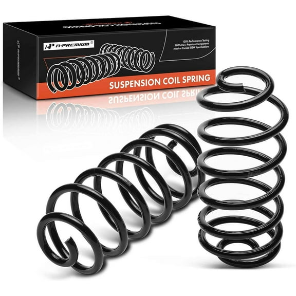A-Premium 2PCS Rear Suspension Coil Spring Set Compatible with Chevrolet Cobalt (2005-2010), HHR (2008-2010) & Pontiac G5 (2007-2010) & Saturn Lon (2003-2005), Replace# CC81065