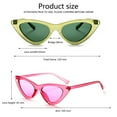 thumbnail image 6 of Bulk Vintage Narrow Cat Eye Sunglasses Women Retro 50S 60S Y2K Style Plastic Cateye Sunglasses Party Favor 10 Pack, 6 of 7