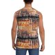 thumbnail image 4 of Balery Hand Drawn Vintage Coffee Camisetas sin mangas para hombre, absorbe la humedad y protege contra el mal olor.-X-Large, 4 of 7