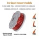 thumbnail image 4 of 9 carretes para cortadora de césped Flymo Contour XT / Contour 500XT, 6 unidades, multicolor, 4 of 5