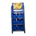thumbnail image 4 of FashionCha Miniature Oil Rack 1/64 Scale Car Oil Display Rack Ornament Resin Auto Shelf Model Realistic Workshop Accessory Suitable for Collectors Repair Shop Display blue, 4 of 8