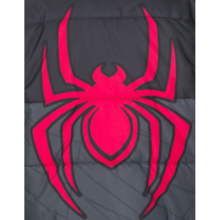 Marvel Spider-Verse Miles Morales Boys' Puffer Jacket photo 6