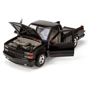 1992 Chevrolet Silverado 454ss 1:24 Diecast Model By Motormax 73203 Black