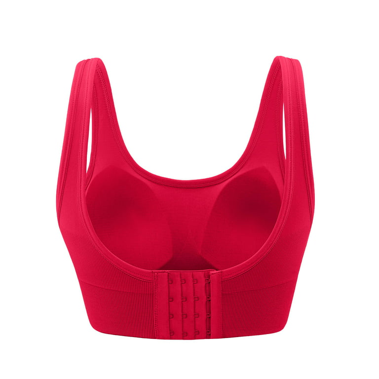 AIEOTT Sports Bras for Women, Sexy Solid Colour Beautiful Back