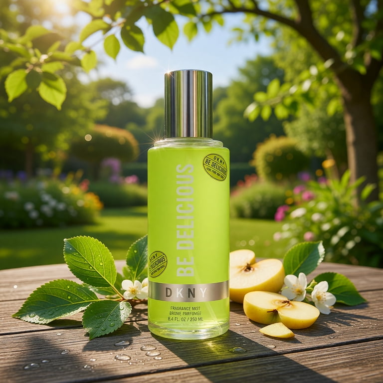 DKNY Be Delicious Fragrance Mist for Women, 8.4 oz, Apple Floral