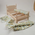 thumbnail image 4 of 1:12 decoración de , casa de para , dormitorio , cama individual, modelo de , conjunto de accesorios Hugo Cama en miniatura de casa de muñecas, 4 of 8