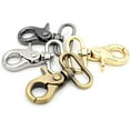 thumbnail image 4 of Trigger Snap Hook Metal Swivel Lobster Clasps Purse Bag Clips Quality Finish VTHO 2PCS (1 Inch, Gunmetal), 4 of 4
