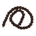 thumbnail image 4 of Hilo de cuentas de piedras preciosas de 10 mm, 38 cm (15 pulgadas), elige el color para hacer joyas Chocolate Cafe, 4 of 5