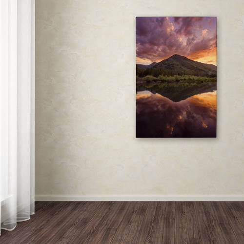 Trademark Fine Art "Glamor in the Sky" Canvas Art by Michael Blanchette Photography