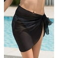thumbnail image 2 of GingDin Women Beach Sarong Sheer Wrap Skirt Chiffon Swimsuit Cover Up, 2 of 6