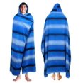 thumbnail image 1 of Toalla con Capucha Sobredimensionada COTTON CRAFT 147x173 cm 450 GSM Azul, 1 of 9