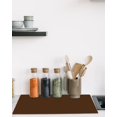 thumbnail image 3 of XINQIHANG Extra Large Silicone Table Mat Silicone Mat Crafts Kids Dinner Placemat Desk Countertop Waterproof Protector Mats Heat Insulation Kitchen Pastry Mat Rolling Dough Pad (Coffee 23.6''x15.75''), 3 of 7