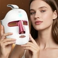 thumbnail image 6 of Rirool LED Face Mask - 7 Color Light Therapy for Wrinkles & Acne, Wireless Photon Mask with Red/Blue/Green/Purple Lights, Rechargeable Anti-Aging Facial Device for Glowing Skin, 6 of 8