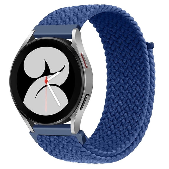 LEIXIUER 20mm 22mm Braided Bands for Samsung Galaxy Watch 4/5 Band 44mm 40mm/Classic 46mm 42mm/Active 2, 22mm Nylon Loop Wristband Strap for Samsung Watch 5 pro 45mm/3/Gear s3 frontier bands