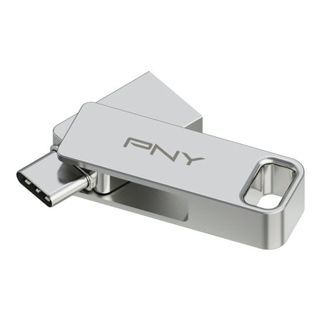 UPC: 0751492681719 | PNY 128GB DUO LINK USB 3.2 Type-C Dual Flash Drive
