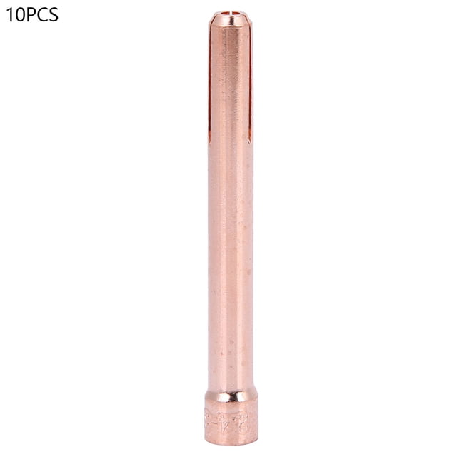 10 unids/set 10N22-10N25 Cuerpo de Mandril de Cobre Tig Soldadura Antorcha Consumibles de Soldadura (10N24)