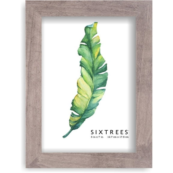 Sixtrees Ethan Frame, Gray, 5x7