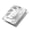 White, variant on Whaledi Quiet 120mm PC Case Cooling Fan Quiet 12V 1200RPM Computer Fan Cooling Fan