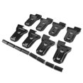 thumbnail image 2 of Puerta, Pegatina Decoración 16 Unids/set Cubierta De Bisagra De Puerta Ajuste De Protección Para Jeep Wrangler JL JLU Gladiator Trunk JTBlack Ccdes Otros, 2 of 8