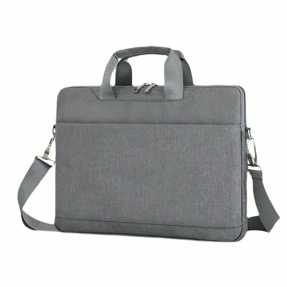 GJX Laptop Sleeve,Stitched Grip Laptop Cover,Hold Phone 14 Inch Laptop Sleeve,Gray