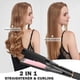thumbnail image 4 of Pisexur Belleza Maquillaje Rizador de cabello natural, rizador de cabello, plancha de pelo negativa que no daña los rizos, rizador de cabello de calentamiento rápido para tpara mujeres y hombres, 4 of 8