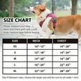 thumbnail image 2 of PoyPet Dog Harness Adjustable Soft Breathable Mesh Pet Harness No Pull Choke-Free Double Padded Vest for Small Medium and Large Dogs,Fuchsia L, 2 of 8