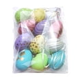 thumbnail image 2 of Fmbmuo Easter 12 Pcs Easter Eggs Ornaments Tabletop Cute Water-Resistant Decorations, Multicolor Plastic Traditional Home Decor Ornaments Thoughtful and Unique Gift Idea, 2 of 5