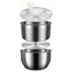 thumbnail image 1 of Exquisite 6L Salad Spinner Stainless Steel Large Vegetable Washer with PP Lid for Fruit Washer Pasta & Fries Spinner Salad Dryer, 1 of 5