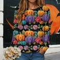 thumbnail image 2 of Womens Halloween Sweatshirts Fashion Graphic T Shirts Long Sleeve Pullover Tops Fall Clothes 2025, 2 of 6
