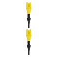 thumbnail image 1 of Riwesomey Embudo de aceite, herramienta de coche, equipo de transferencia de reabastecimiento de combustible, embudos de tubo Flexible manos Amarillo 2piezas, 1 of 6
