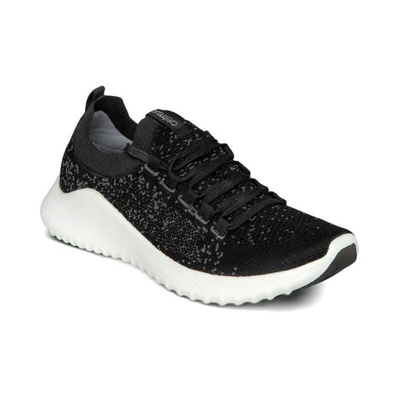 Aetrex Women's Carly Arch Support Stretchy Comfort Lace Up Sneakers for Women