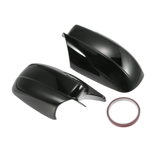 Cubierta de espejo lateral del conductor y pasajero de Unique Bargains para Dodge Charger 2011-2021 en negro brillante