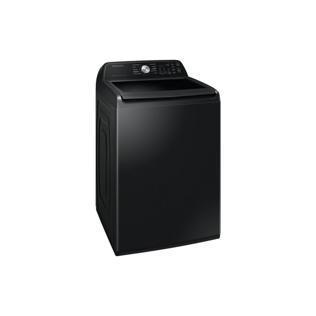 Lavadora Samsung Carga Superior 23 kg Pulsador Center Jet y Ecobubble™ color Negro