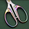 thumbnail image 4 of 5" Small Sewing Scissors All Purpose Scissors Stainless Steel Tip Shears DIY Tools Office Scissors for Home Office School Sewing Fabric Handcraft Craft Art Work Needlework Daily Use Colorful, 4 of 5