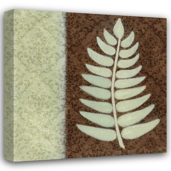 Kristin Emery 36x36 Gallery Wrapped Canvas Wall Art Titled - Fern I