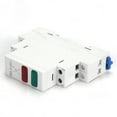 thumbnail image 2 of DIN Rail Mount LED Signal Lamp 220V Indicating Pilot Lights Power Signal Light, 2 of 7