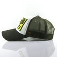 thumbnail image 3 of Sombrero de red verde - Raqueta de golf de béisbol de malla Sombrero de playa Sombrero ajustable de algodón Sombrero de protección solar anti - UV Sombrero de moda Hip Hop Sincero Electrónica, 3 of 5