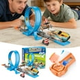 thumbnail image 2 of High Speed with Tracks for Kids Exciting Stunt Action and Competition Play, 2 of 9