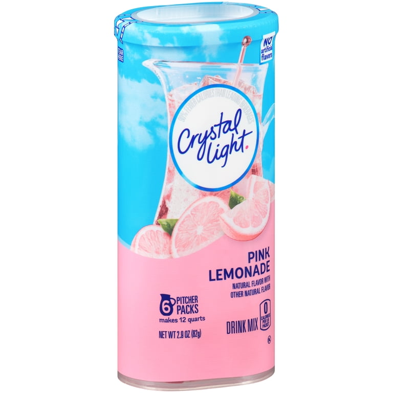 Crystal Light Pink Lemonade Drink Mix, 72 Packets, 12 Canisters photo 3